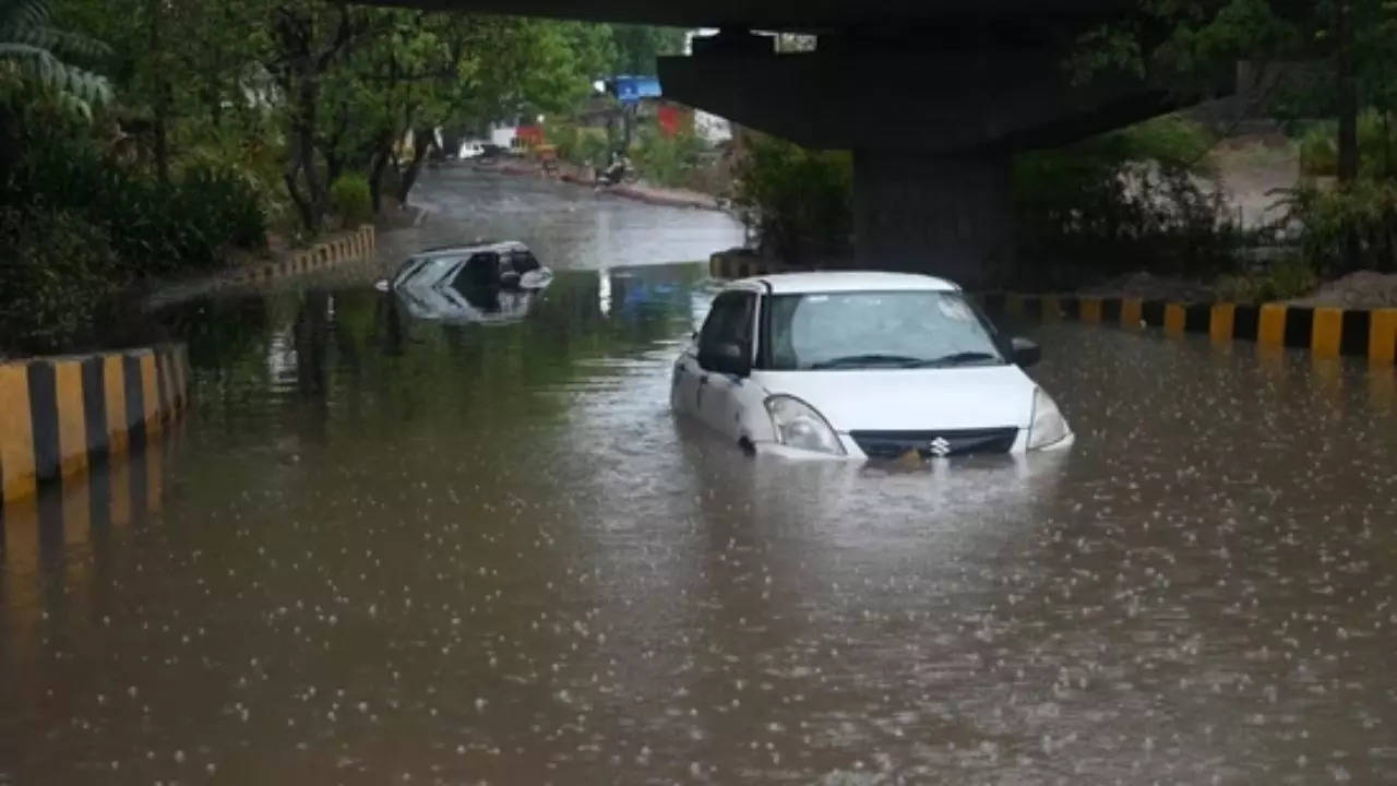 waterlogging in Delhi