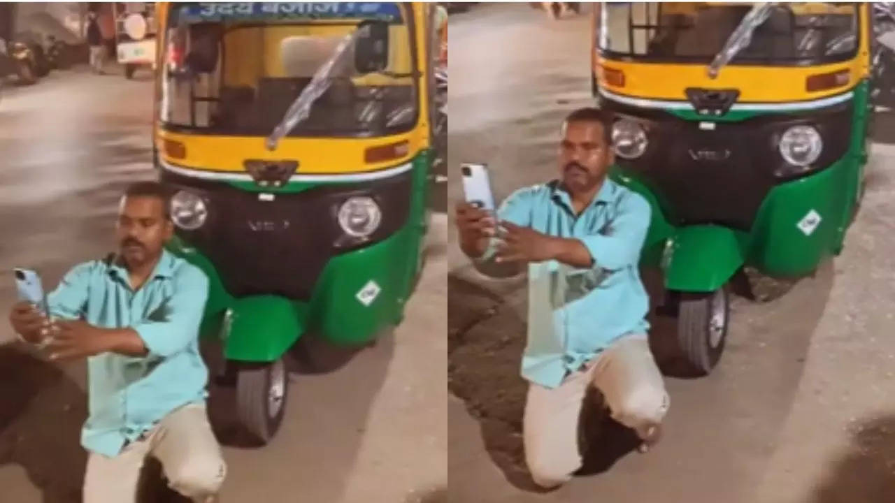 Auto Driver Selfie Video