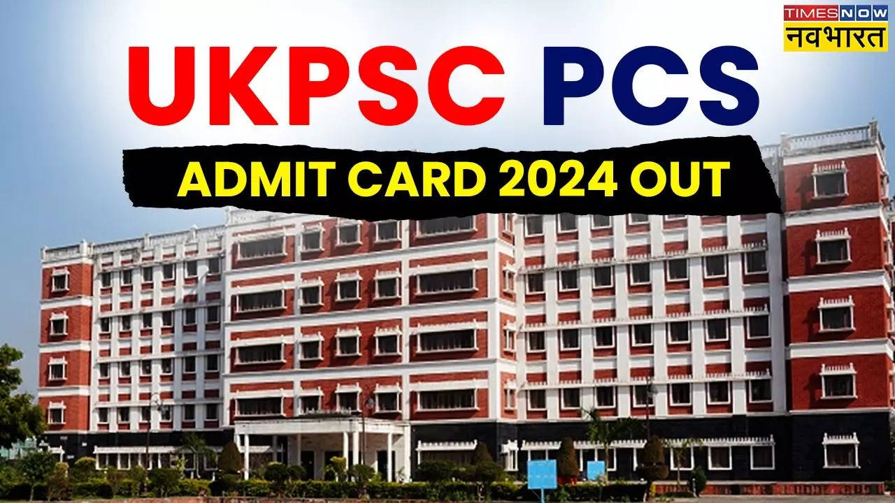 ukpsc pcs admit card 2024 released