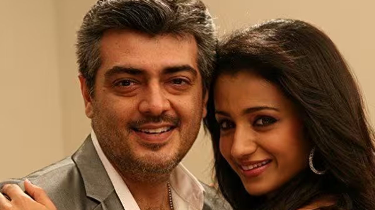 Ajith Kumar और Trisha Krishnan