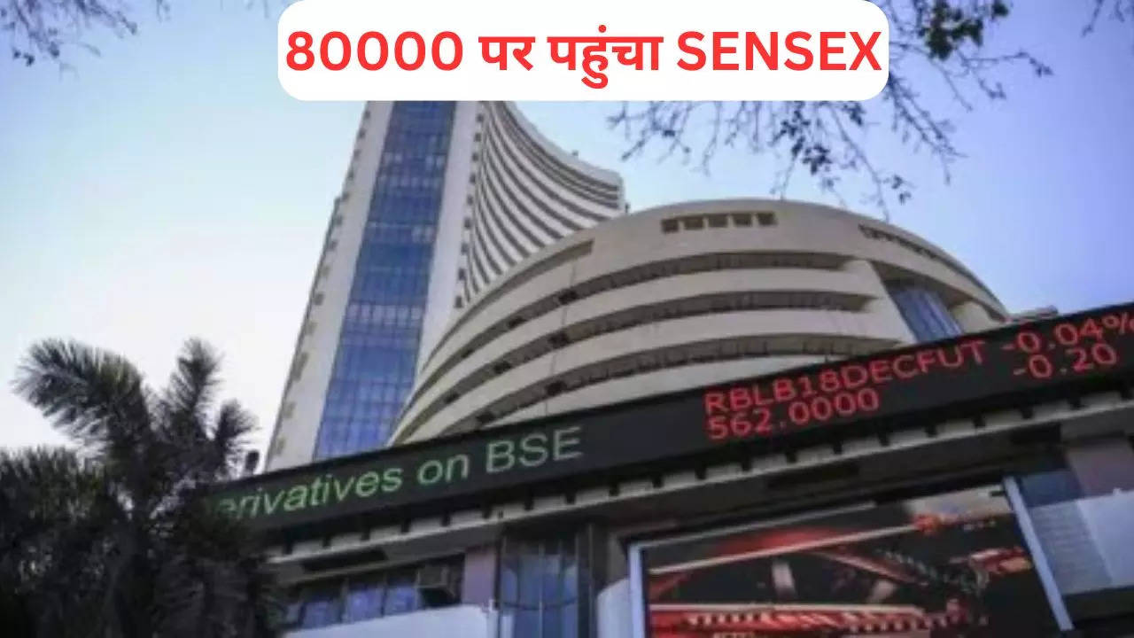 Sensex Crosses 80000 Mark