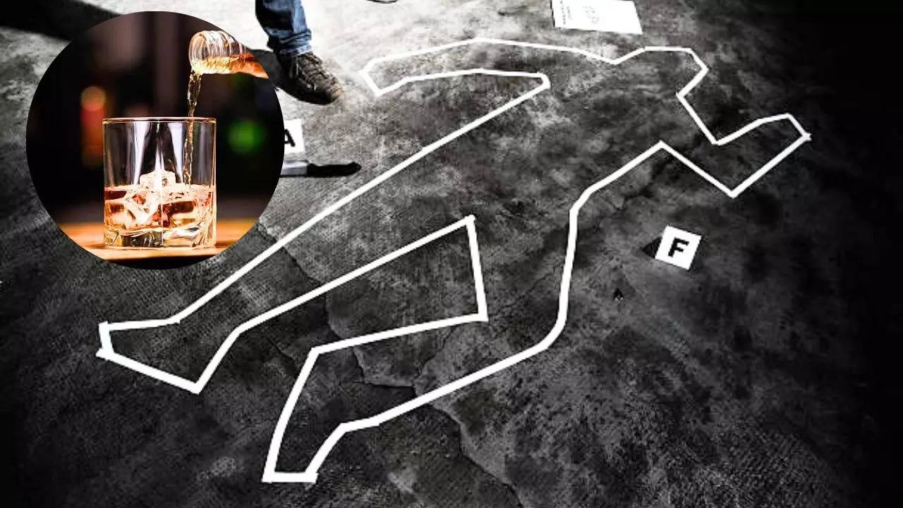 Murder due to shortage of liquor