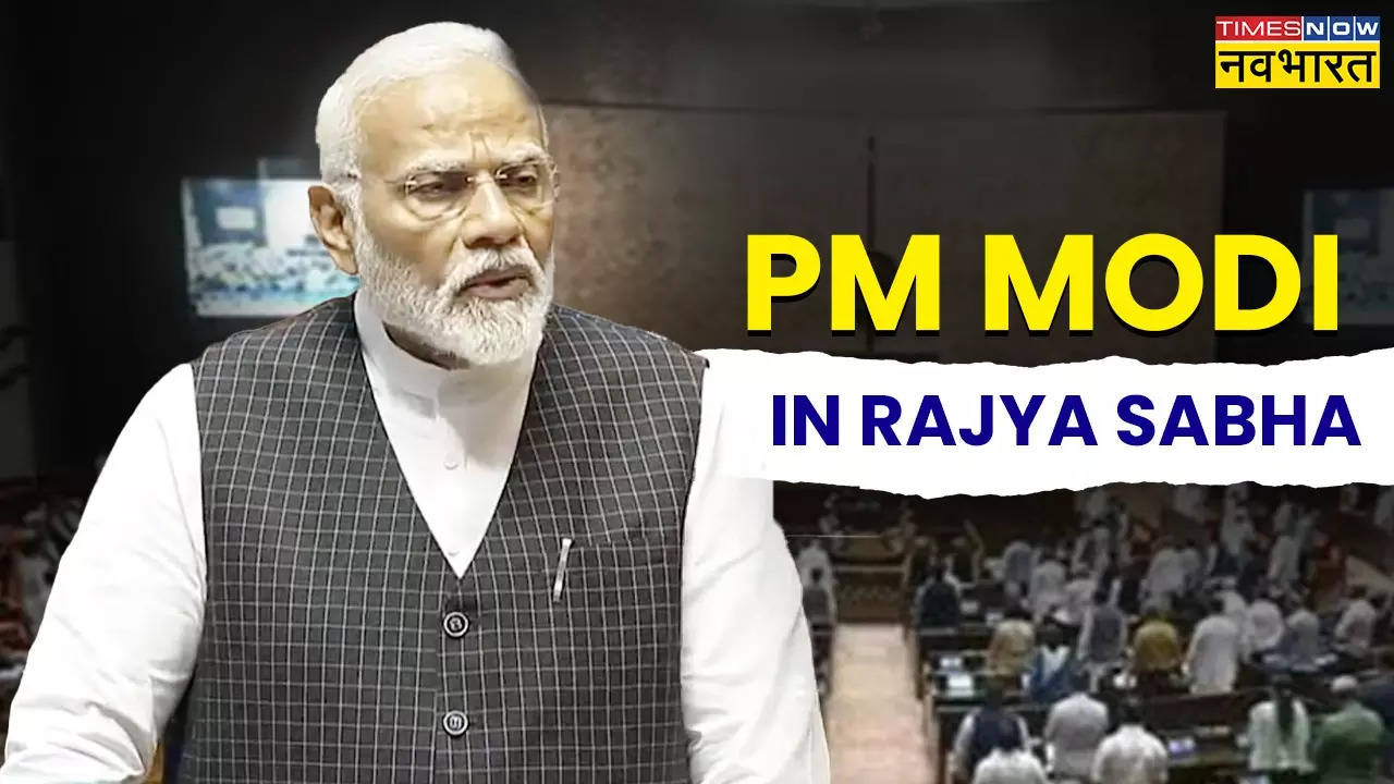 Modi in rajyasabha.