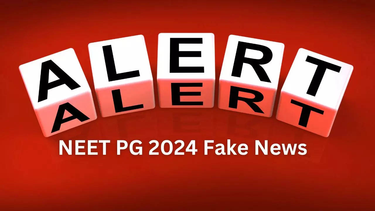 NEET PG 2024 Fake News