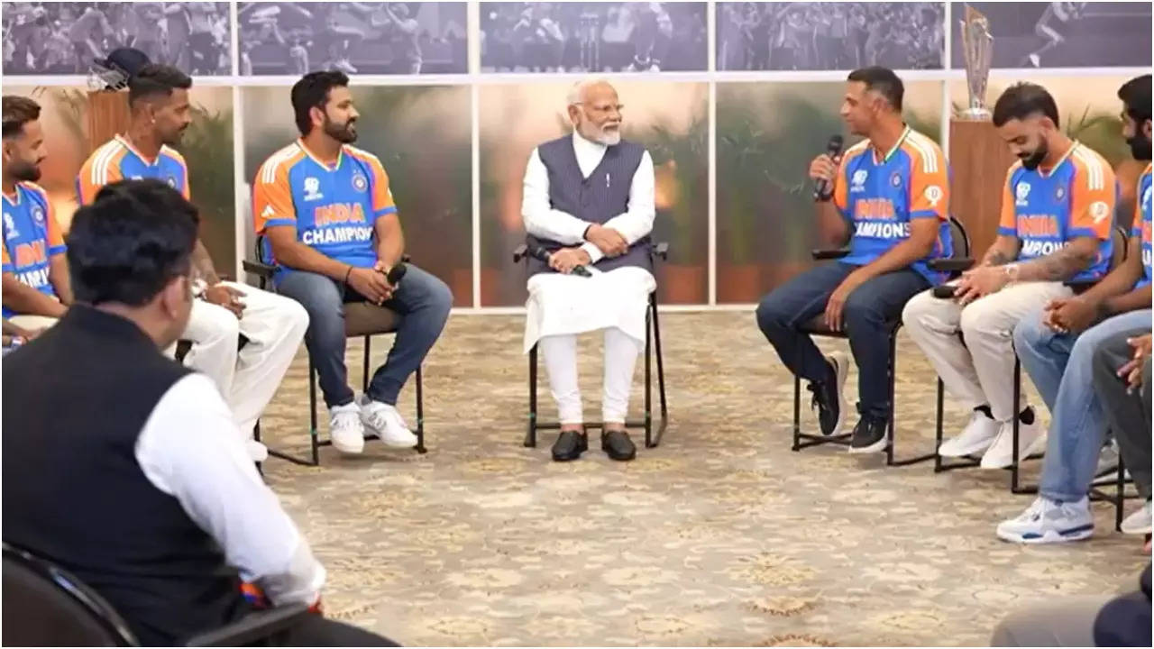 Team India Meet PM Modi