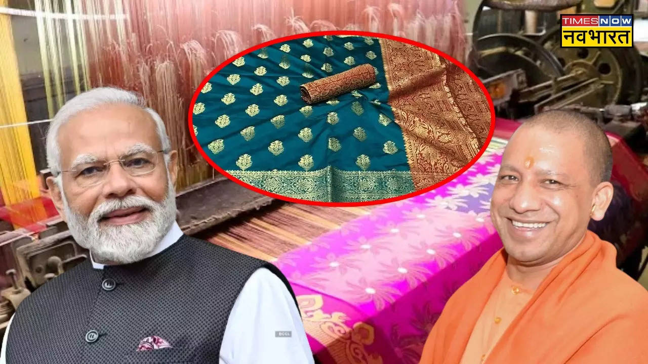 Banarasi Saree Modi Yogi