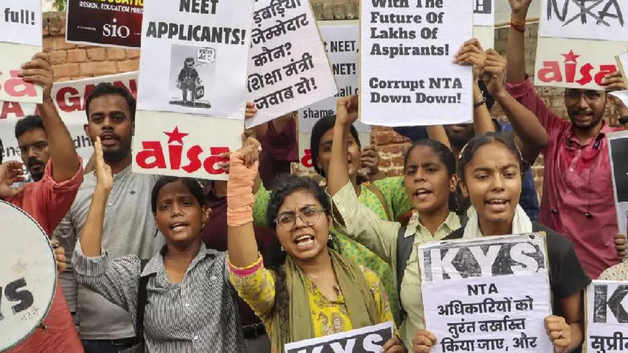 neet protest