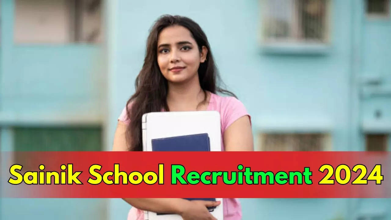 Sainik School Recruitment 2024