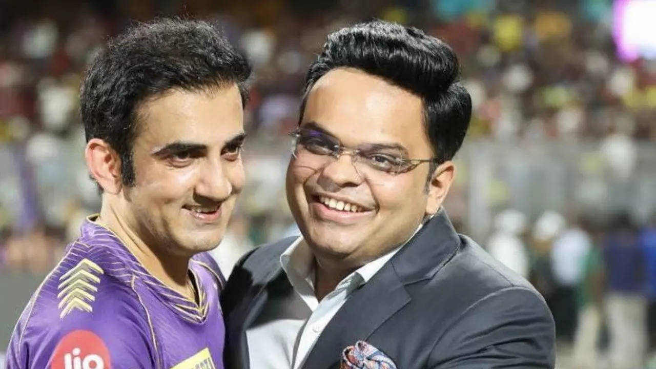 Gautam gambhir and Jai Shah