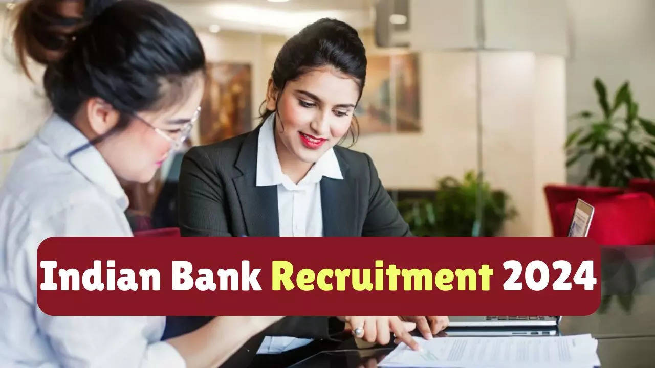 Indian Bank Job 2024