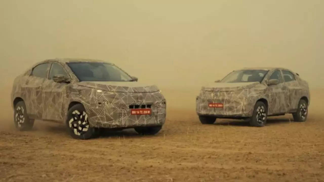 Tata Curvv EV And ICE Teased