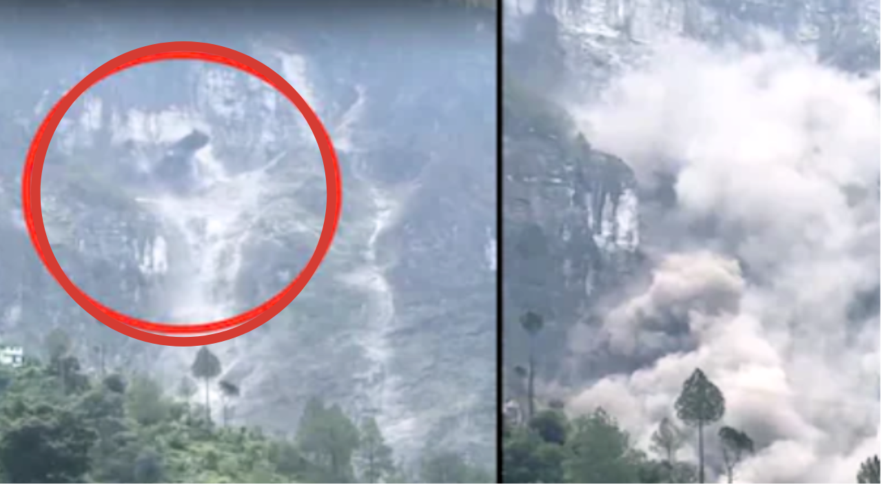 Badrinath National Highway closed , Landslide in Joshimath