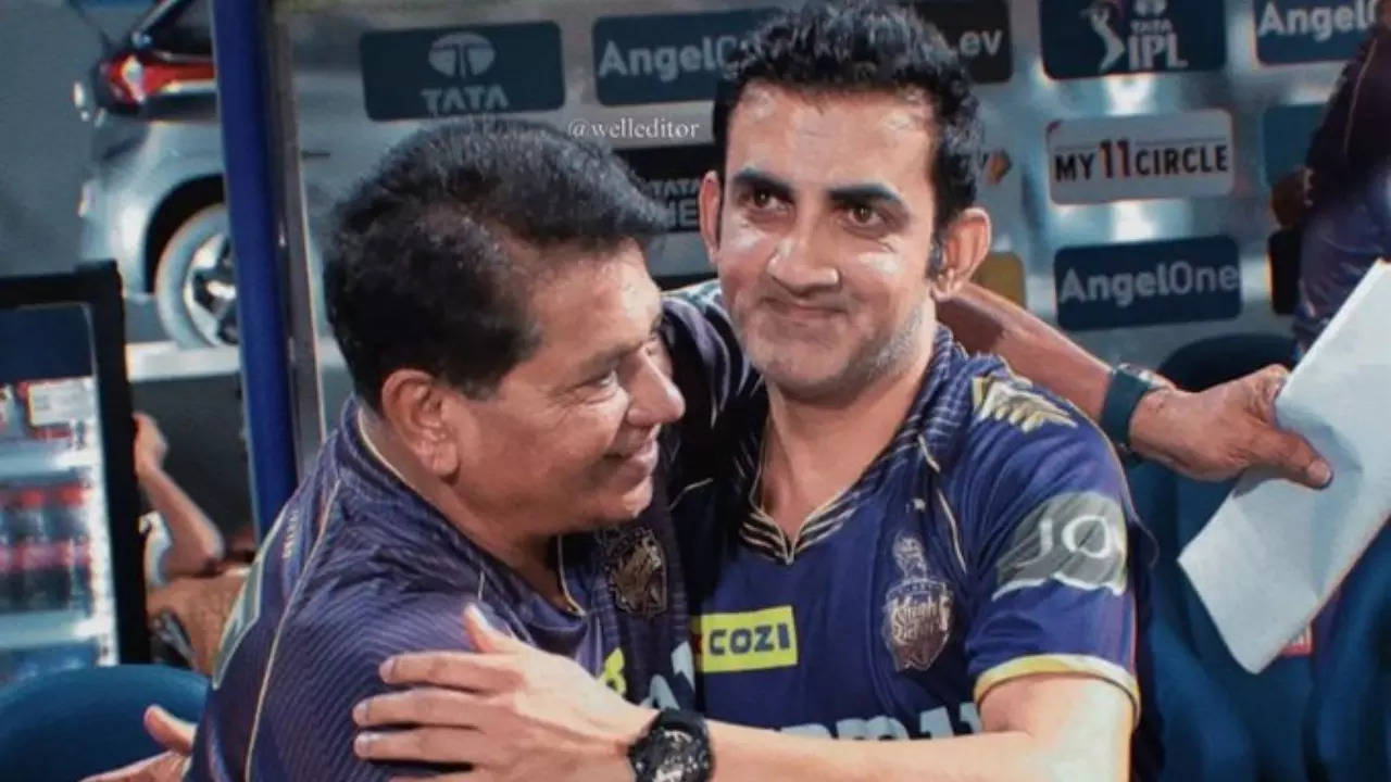 Chandrakant Pandit and Gautam Gambhir