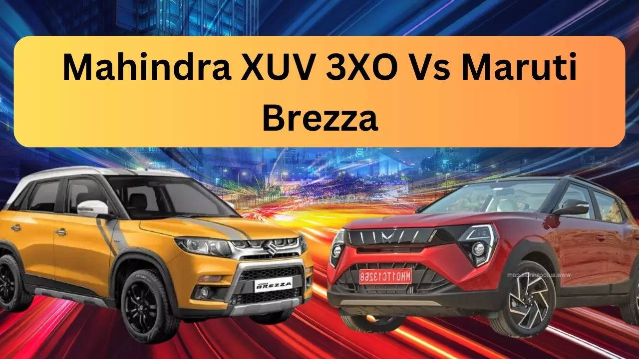 Mahindra XUV 3XO Vs Maruti Brezza