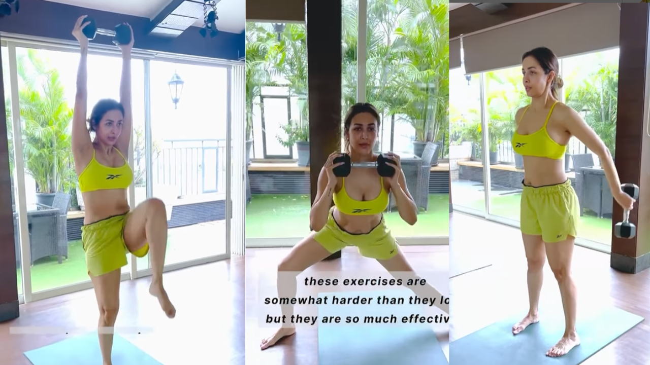 Malaika Arora Workout VIDEO