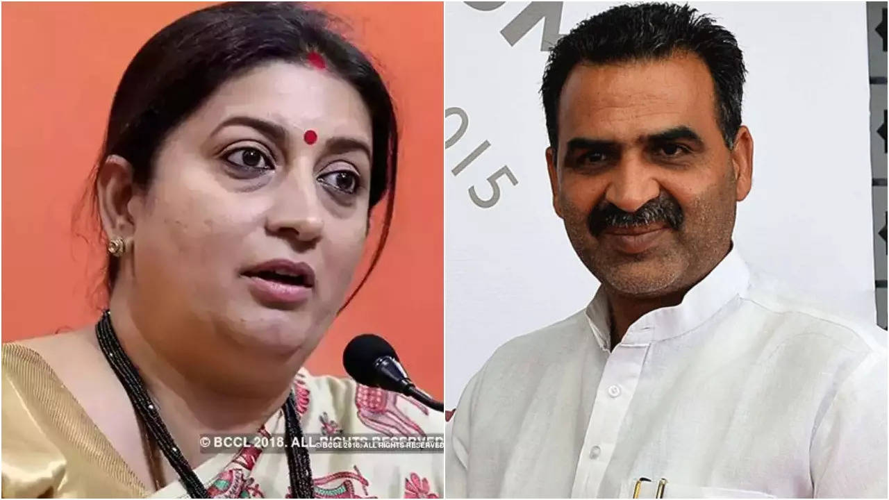 Sanjeev Balyan - Smriti Irani