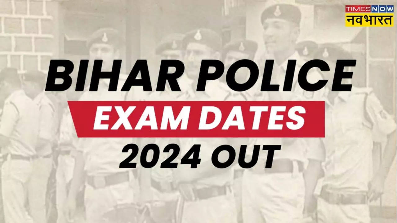 Bihar Police Exam Date 2023 New Date