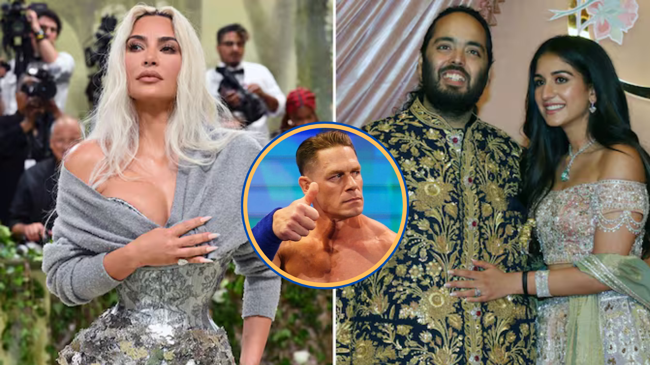 John Cena in Anant Ambani and Radhika Merchant Wedding