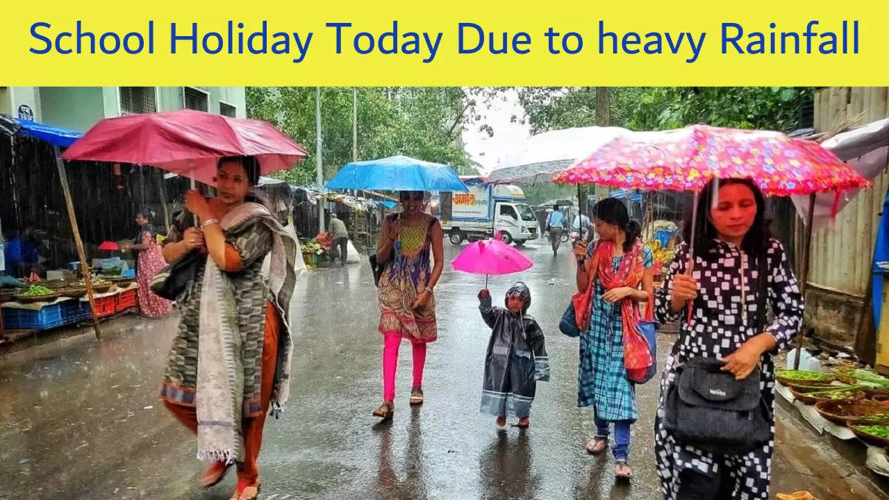 School Holiday Today 12 July Due to heavy Rainfall