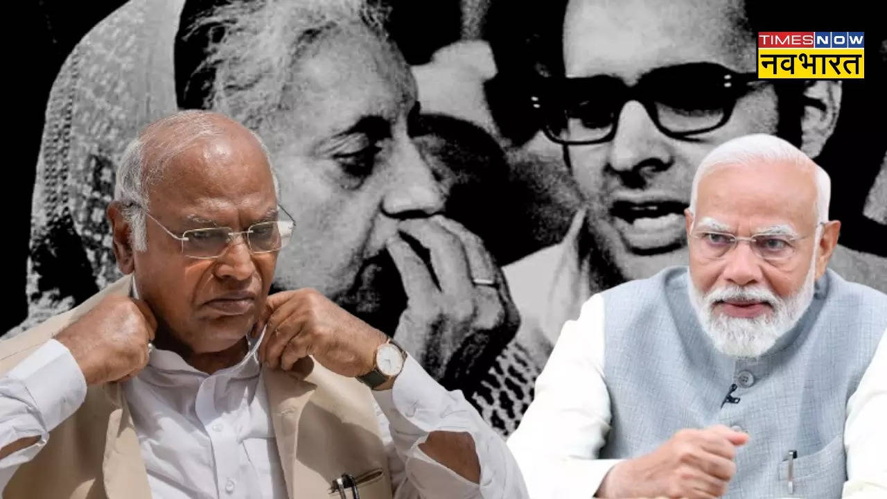 Modi vs Kharge on Samvidhan Hatya Divas Full Controversy