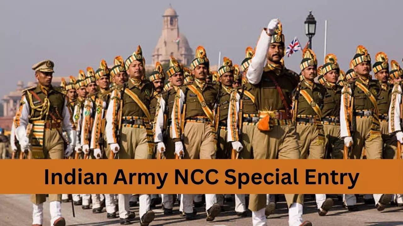 Indian Army Vacancy 2024, Indian Army NCC Special Entry