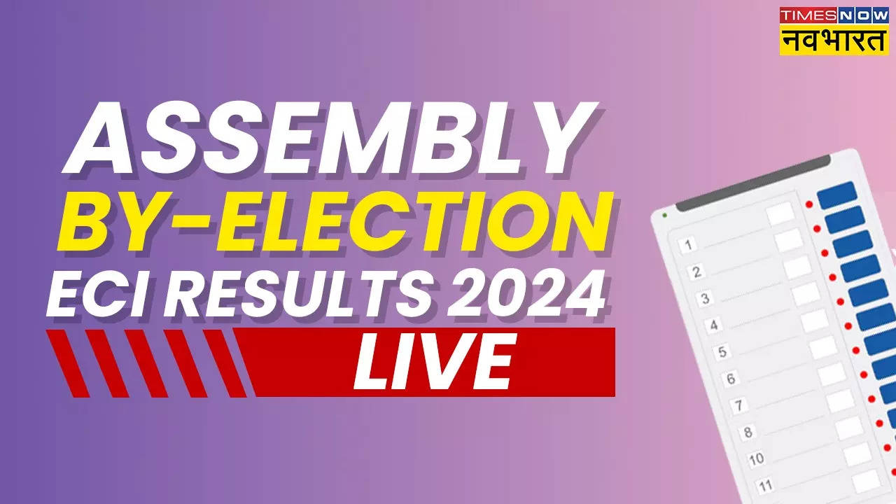 Results.ECI.gov.in, ECI By Election Results 2024