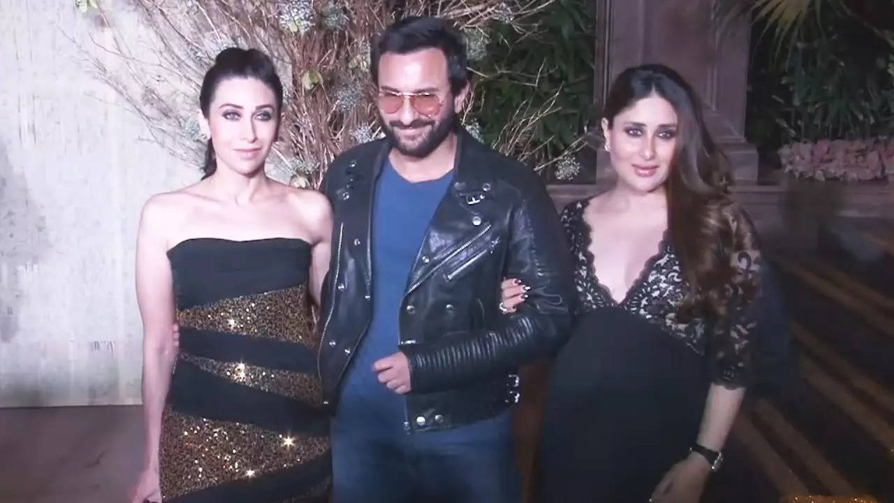 Saif Ali Khan Karishma Kapoor Kareena Kapoor