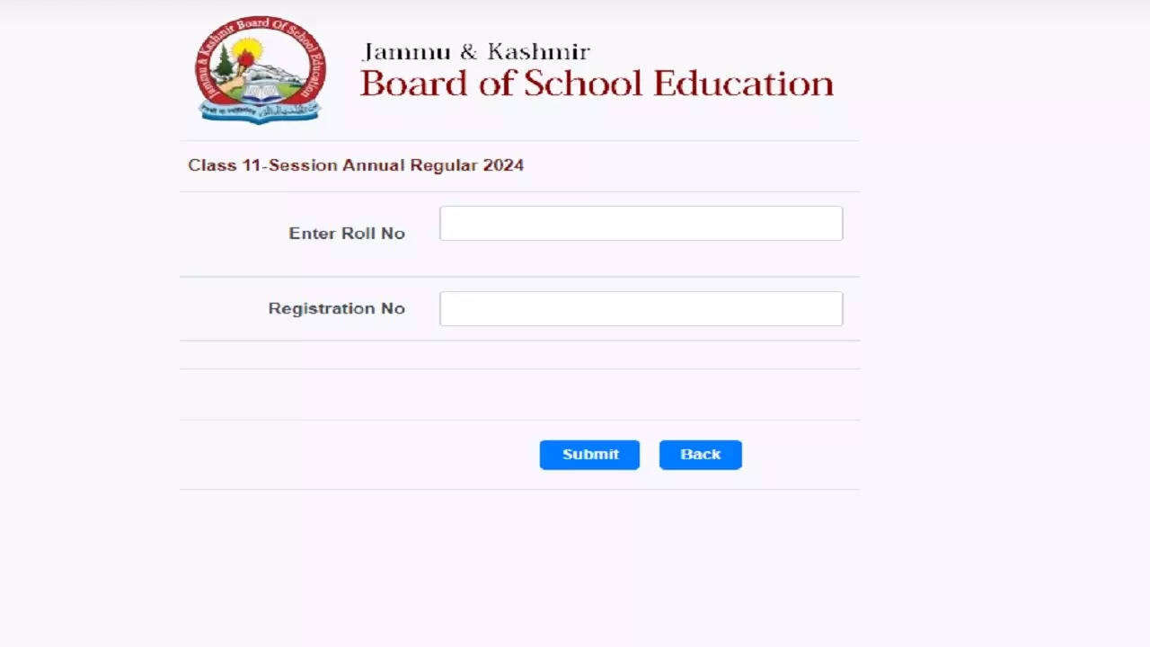 JKBOSE 11th Result 2024