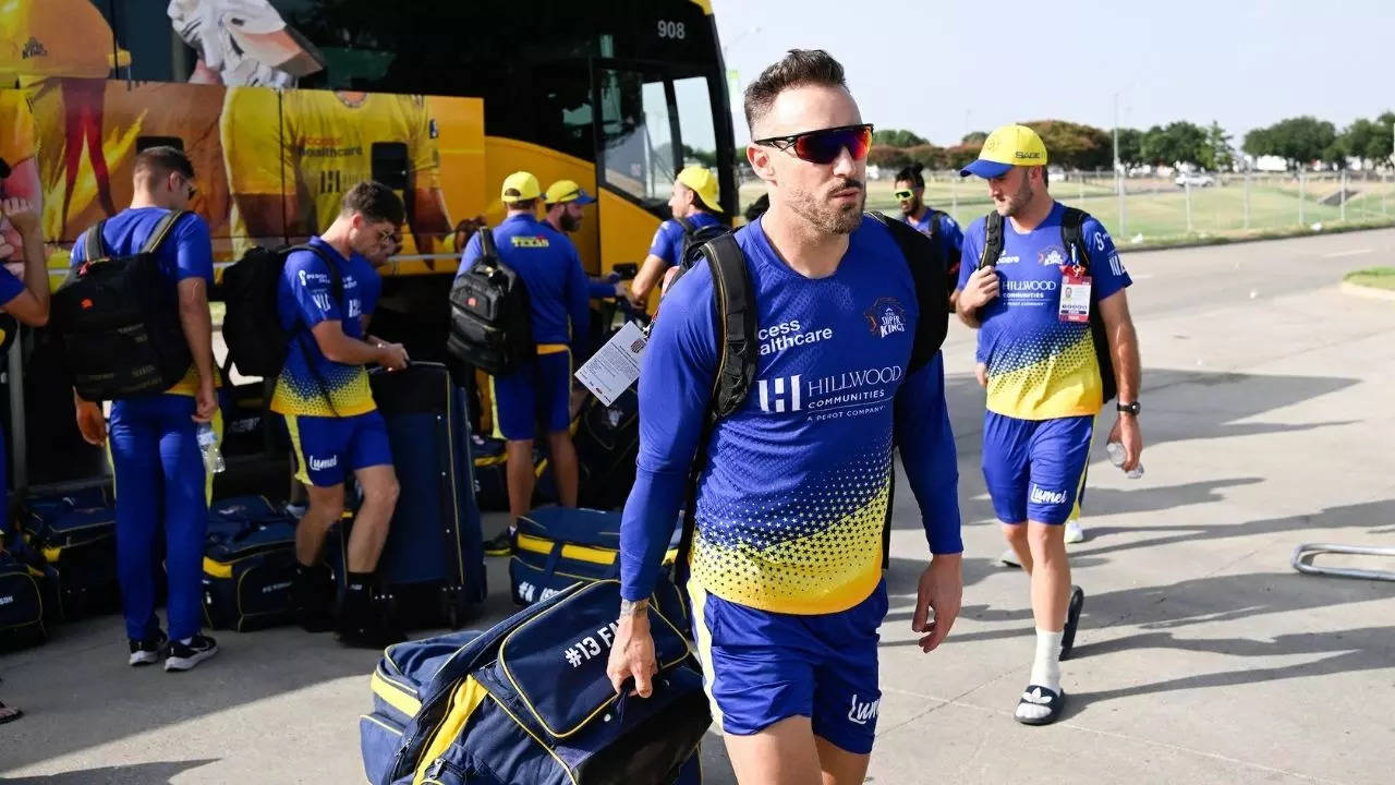 Faf du Plessis, Faf du Plessis Half Century, Faf du Plessis half century against MI New York, MI New York,Texas Super Kings, Major League Cricket 2024, Major League Cricket 2024 News, Major League Cricket 2024 Updates, Cricket News Hindi, Cricket News in Hindi, Sports News in Hindi,