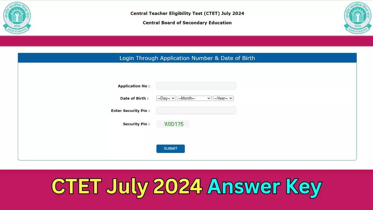 CTET July 2024 Answer Key