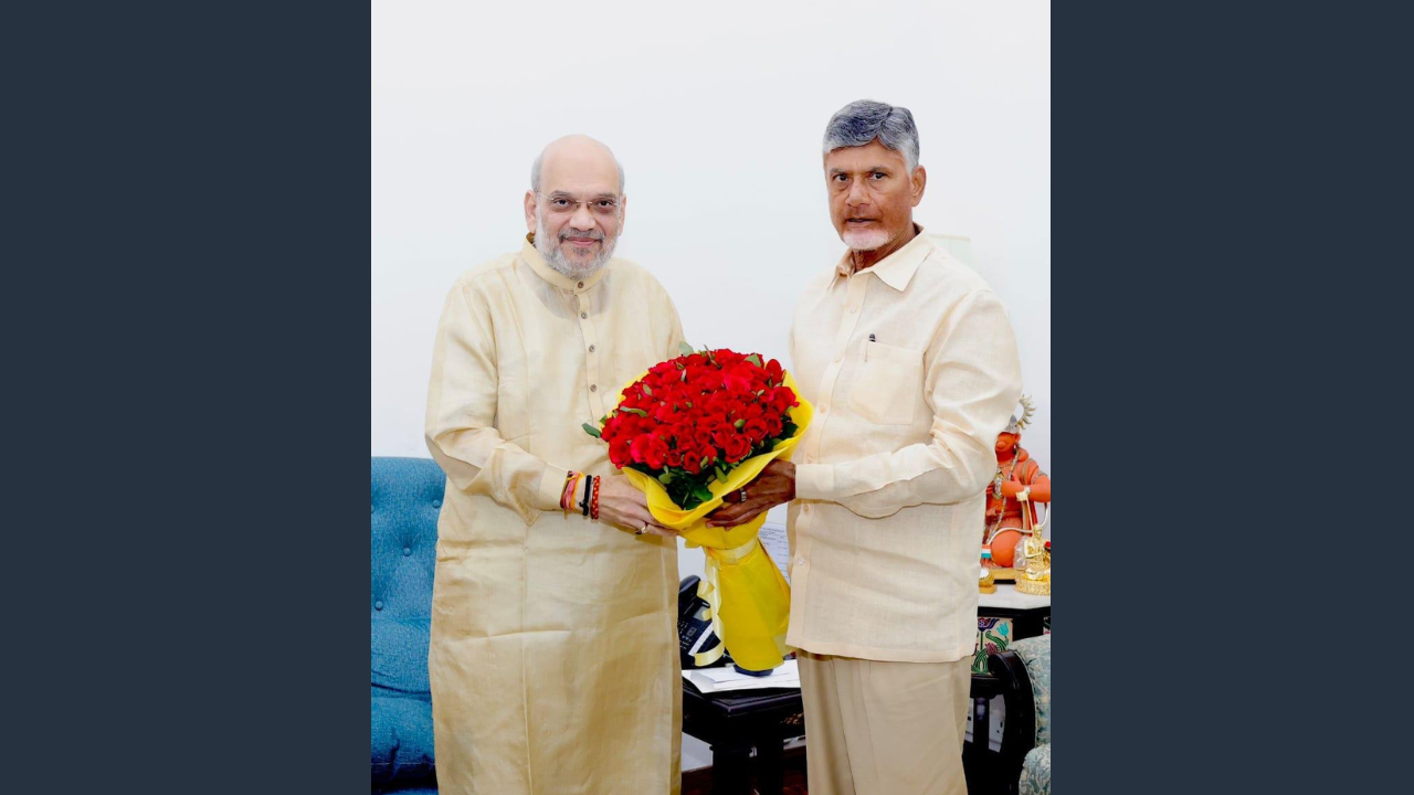 Naidu-Shah meeting