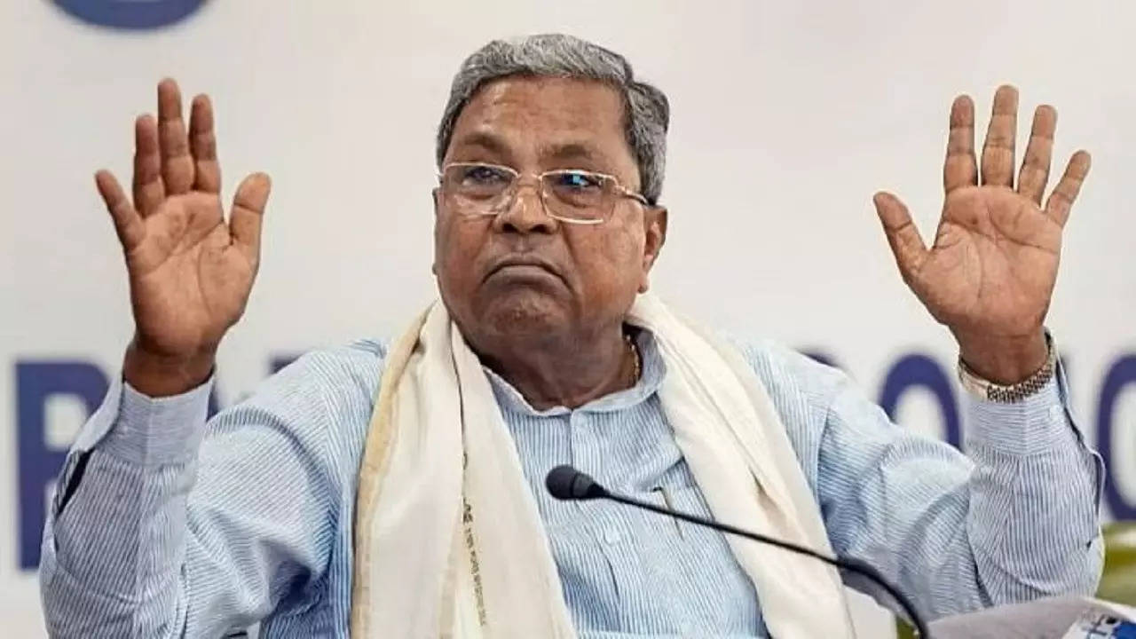 Karnataka Chief Minister Siddaramaiah