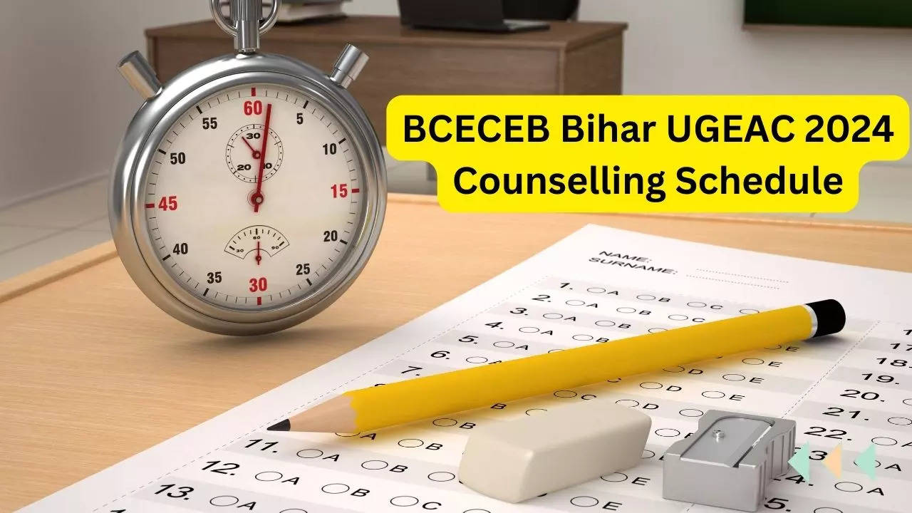 BCECEB Bihar UGEAC 2024 Counselling Schedule