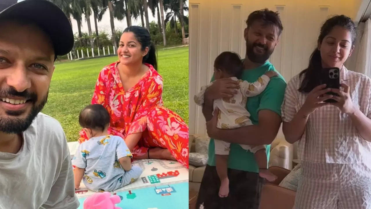 Ishita Dutta and Vatsal Sheth reveal baby Vaayu face