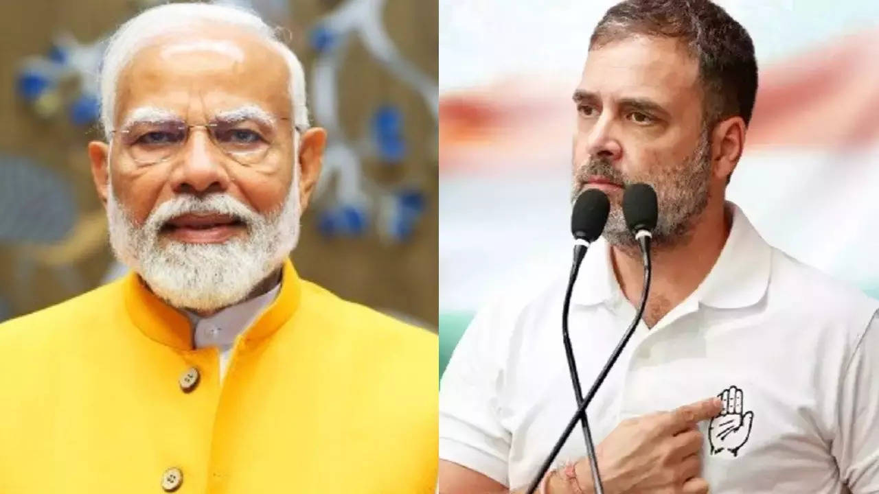 PM Modi-Rahul Gandhi