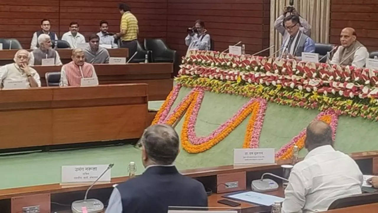 All Party Meeting Before Monsoon Session