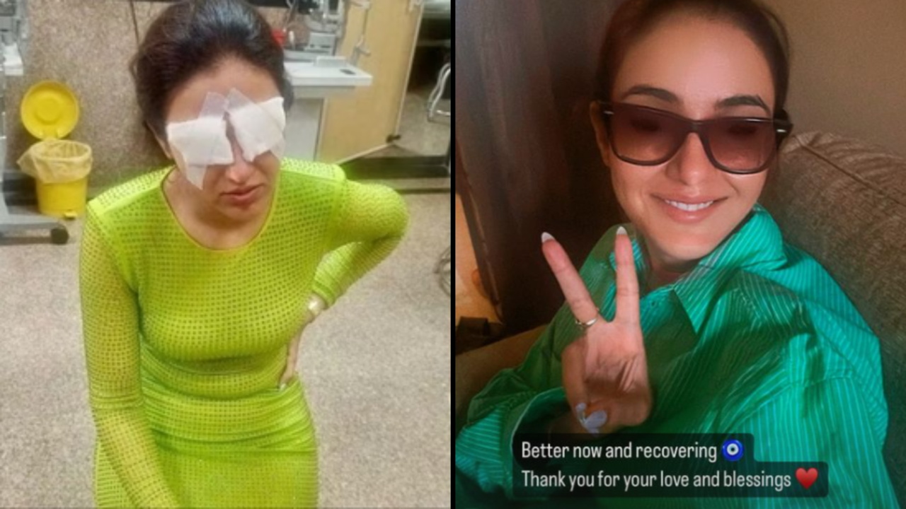 Jaismin Bhasin Share Eyes Health Update