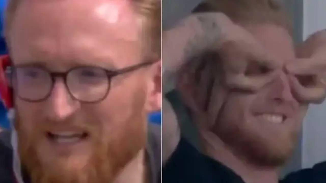 Ben Stokes and his look alike