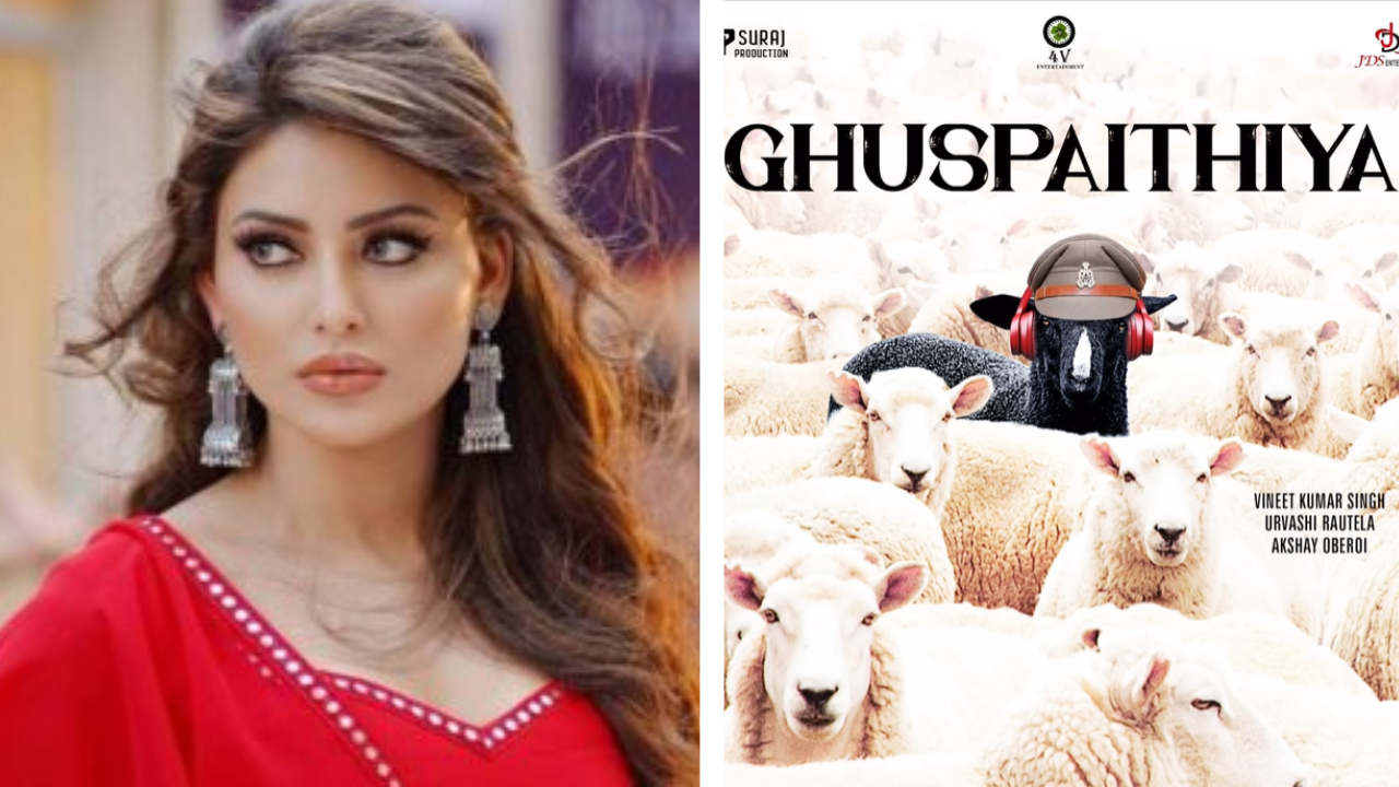 Urvashi Rautela Starrer Ghuspaithiya Release Date and Motion Poster Out