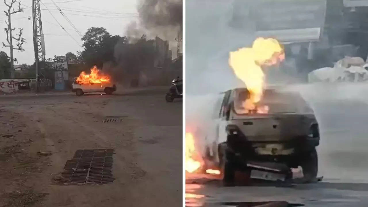 car caught fire (1)