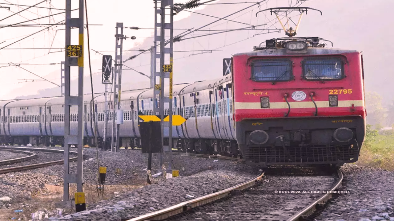 bars on Railway tracks