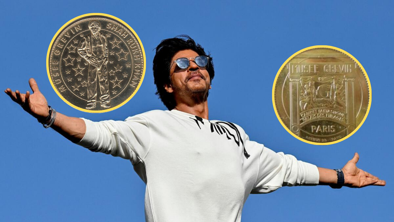 Shah Rukh Khan Gold Coin