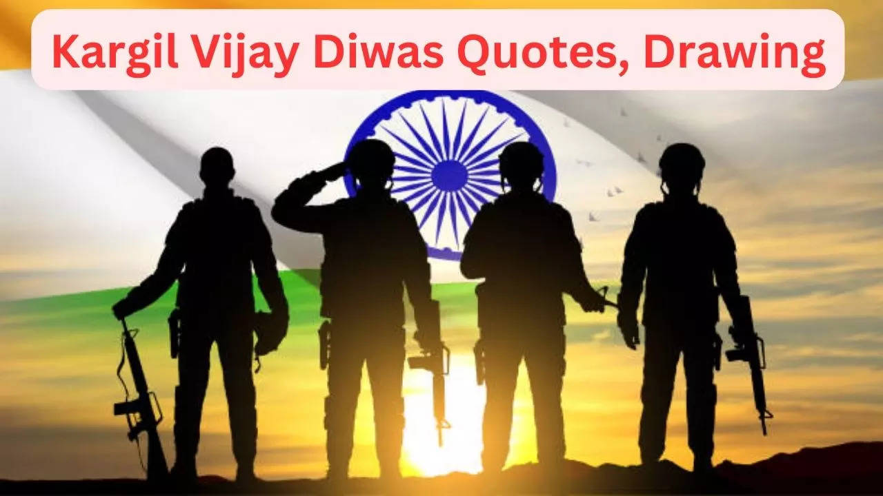 Kargil Vijay Diwas Quotes, Drawing, Photos For Students In Hindi