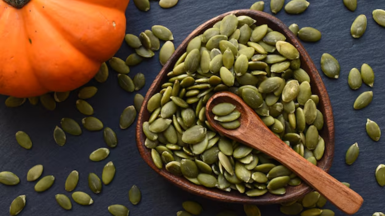 Pumpkin Seeds Gives More Iron Than Spinach