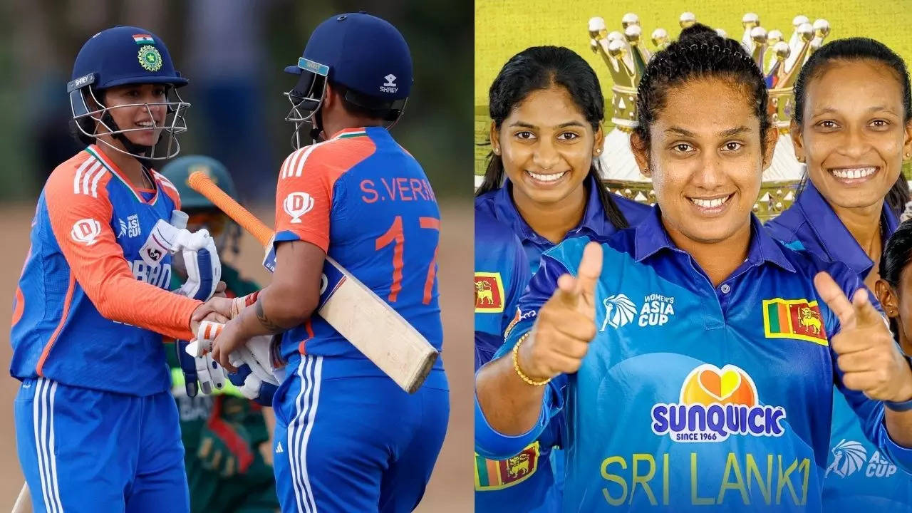 Womens Asia Cup 2024 Final, IND W vs SL W, Womens Asia Cup 2024, Womens Asia Cup 2024 Final, INDW vs SLW Final Match, Indian women team, Sri Lanka women team, cricket news in hindi, cricket news hindi, Sports news in hindi, Harmanpreet Kaur, Smriti Mandhana,