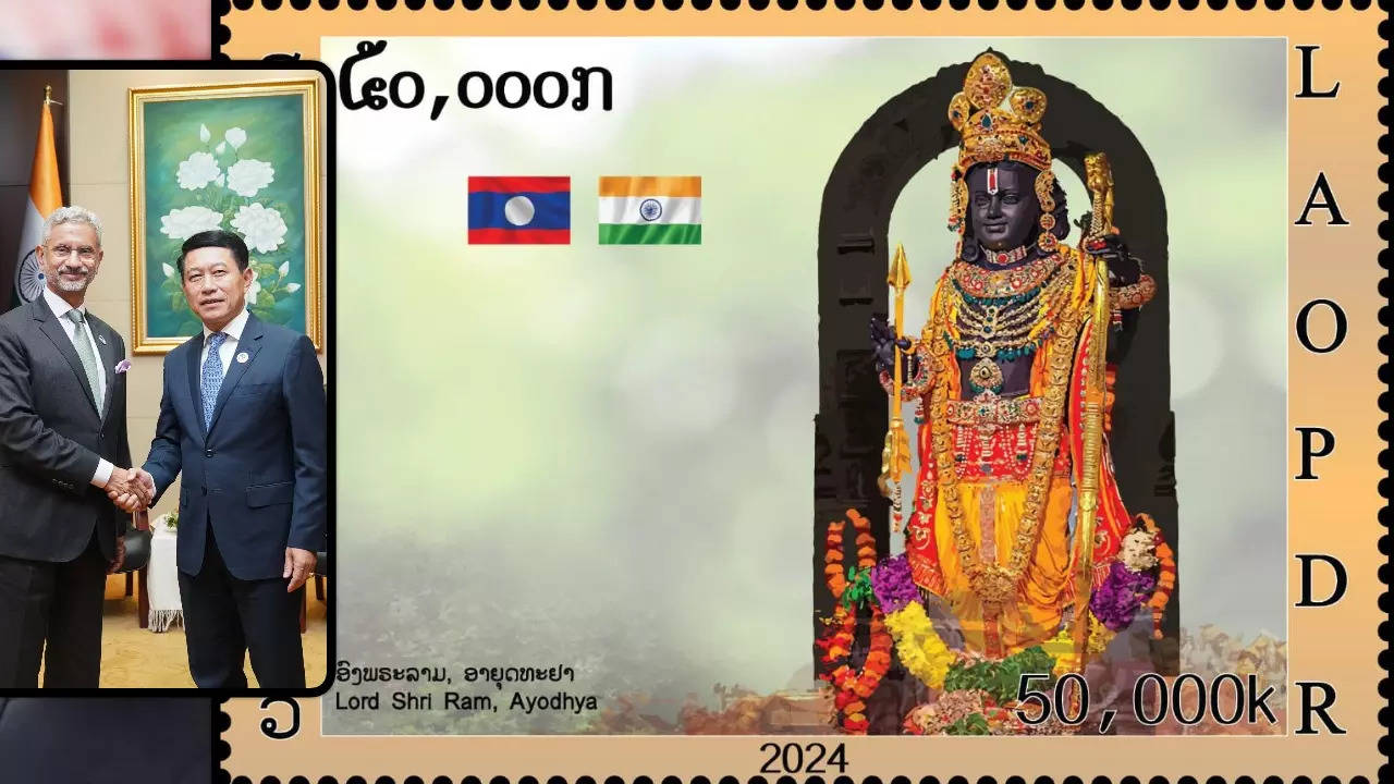 Laos issues world's first-ever stamp depicting Shri Ram Lalla of Ayodhya