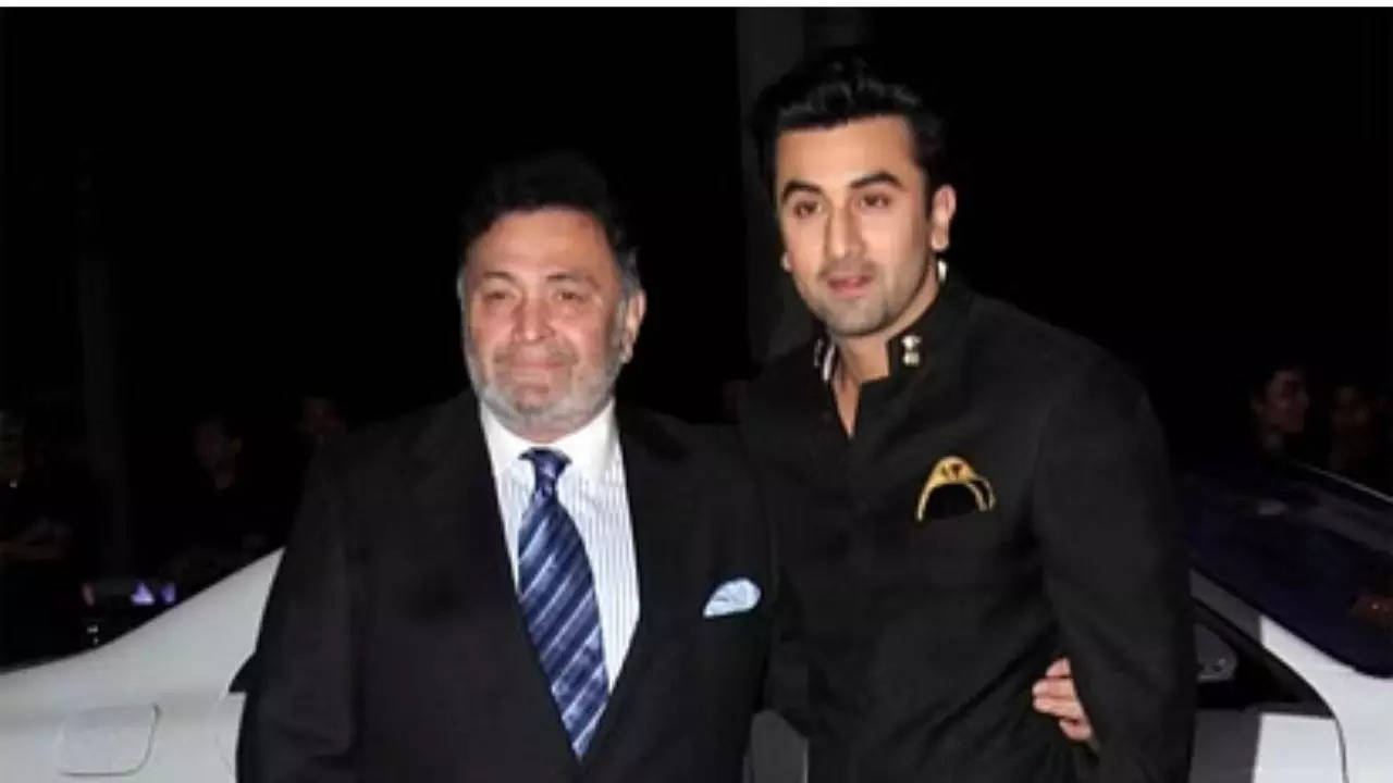 Ranbir Kapoor Talk about late. Father Rishi Kapoor