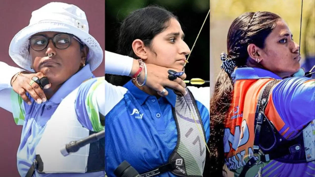 Indian womens Archery team