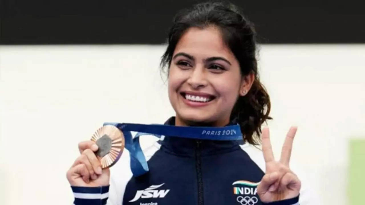 Manu Bhaker paris Olympic