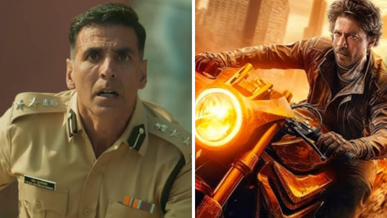 Akshay Kumar and Shah Rukh Khan in Dhoom 4